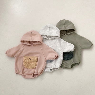 Two-Toned Hooded Joey Jumper Baby Vibes & Co.