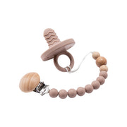 Boho Silicone Beaded Pacifer + Clip BABY VIBES & CO.
