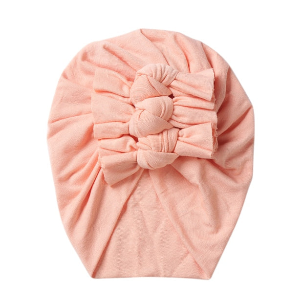 Double Tied Knotted Bonnet BABY VIBES & CO.