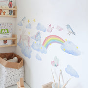Boho Rainbow Watercolour Home Decor Wall Sticker Self-Adhesive Nursery Decal BABY VIBES & CO.