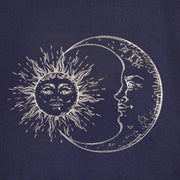 Ladies Oversized Vintage Sun & Moon Crewneck Sweatshirt BABY VIBES & CO.