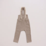Cozy Knit Baby Girl Overalls Baby Vibes & Co.