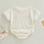 Neutral Dino Short Sleeve Tee Onesie Baby Vibes & Co.