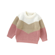 Chevron Knit Ombre Striped Baby/Toddler Sweater Baby Vibes & Co.