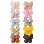 10PCs Baby Girls Hair Clips Cute Leather Butterfly Girls Hairpins Small Butterfly Barrettes Headwear Baby Hair Accessories BABY VIBES & CO.