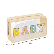 MAMA & BABY LETTERED CLEAR BAGS Baby Vibes & Co.