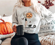 Vintage Spooky Season Cozy Crewneck Sweatshirt Baby Vibes & Co.