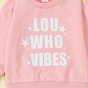 Pink Holiday Cindy Lou Who Sweatshirt BABY VIBES & CO.