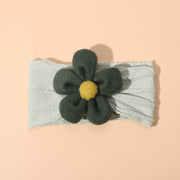 Flower Power Nylon Girls Headband Baby Vibes & Co.