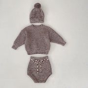 Baby/Toddlers Knit Pullover + Matching Bummies Set 6M-3T Baby Vibes & Co.