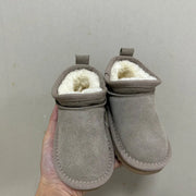 Toddler Ultra Short Suede Ugg Style Boots Baby Vibes & Co.