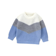 Chevron Knit Ombre Striped Baby/Toddler Sweater Baby Vibes & Co.