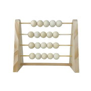 Boho Wooden Abacus Montessori Style Learning Toy Baby Vibes & Co.