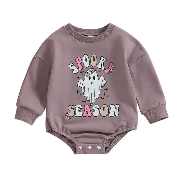 Spooky Season Long Sleeve Baby Onesie Baby Vibes & Co.