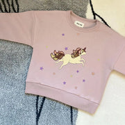 Vintage Long Sleeve Toddler Crewneck Sweatshirts BABY VIBES & CO.