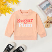 Sugar Plum Baby Girls Pullover Crewneck BABY VIBES & CO.