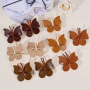 10PCs Baby Girls Hair Clips Cute Leather Butterfly Girls Hairpins Small Butterfly Barrettes Headwear Baby Hair Accessories BABY VIBES & CO.