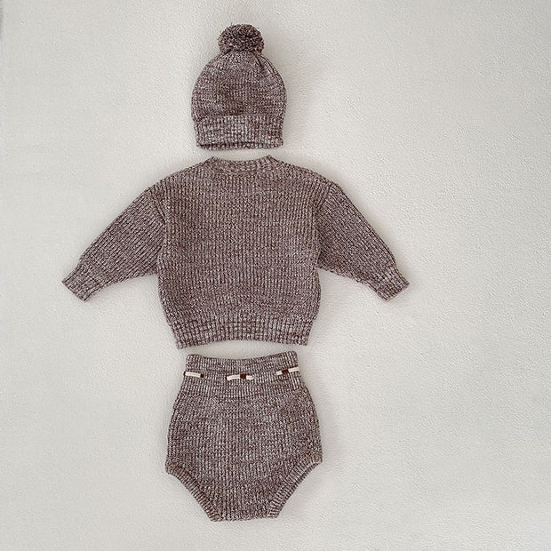 Baby/Toddlers Knit Pullover + Matching Bummies Set 6M-3T Baby Vibes & Co.