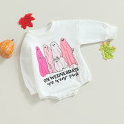 Halloween Graphic Crewneck Onesie Baby Vibes & Co.