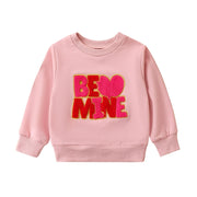 FOCUSNORM 0-24M Toddler Baby Girls Sweatshirt T Shirts Long Sleeve Crew Neck Embroidery Letters Fall Pullover Tops BABY VIBES & CO.