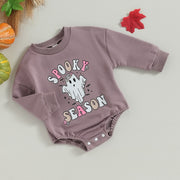 Spooky Season Long Sleeve Baby Onesie Baby Vibes & Co.