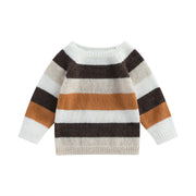 Fall Striped Knit Baby/Toddler Sweater Baby Vibes & Co.