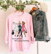 Get In Ghoulies Cozy Crewneck Sweatshirt Baby Vibes & Co.