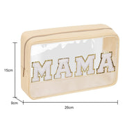 MAMA & BABY LETTERED CLEAR BAGS Baby Vibes & Co.