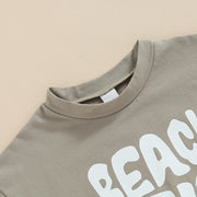 Beach Bum Playsuit Romper 0-18M Baby Vibes & Co.