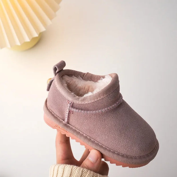 Toddler Ultra Short Suede Ugg Style Boots Baby Vibes & Co.