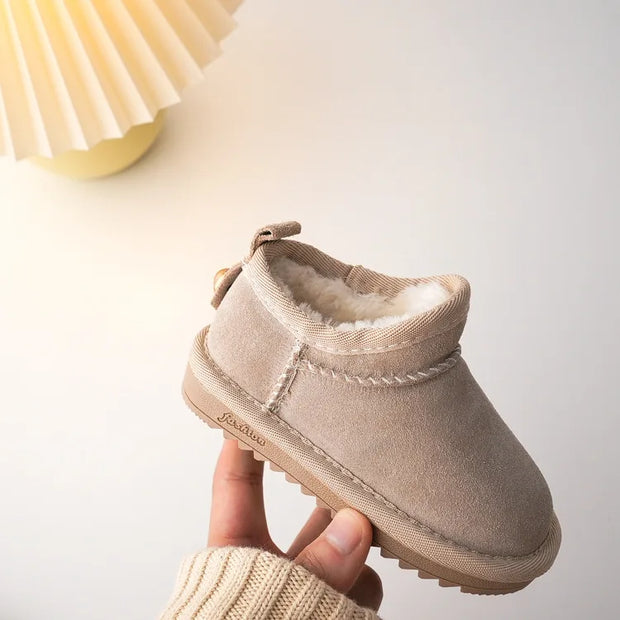 Toddler Ultra Short Suede Ugg Style Boots Baby Vibes & Co.