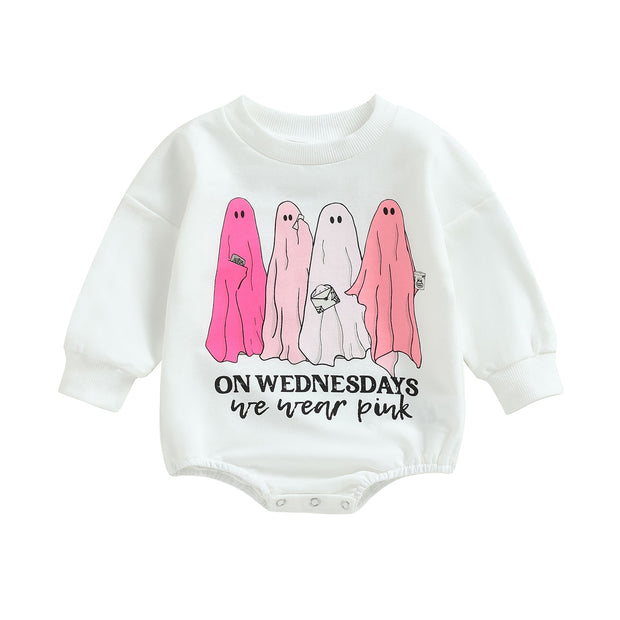 Halloween Graphic Crewneck Onesie Baby Vibes & Co.