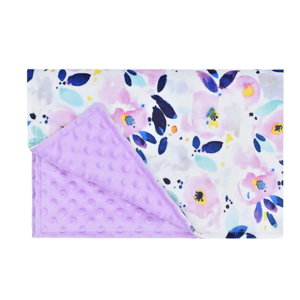 Baby 2 -Tone Minky & Boho Blanket BABY VIBES & CO.