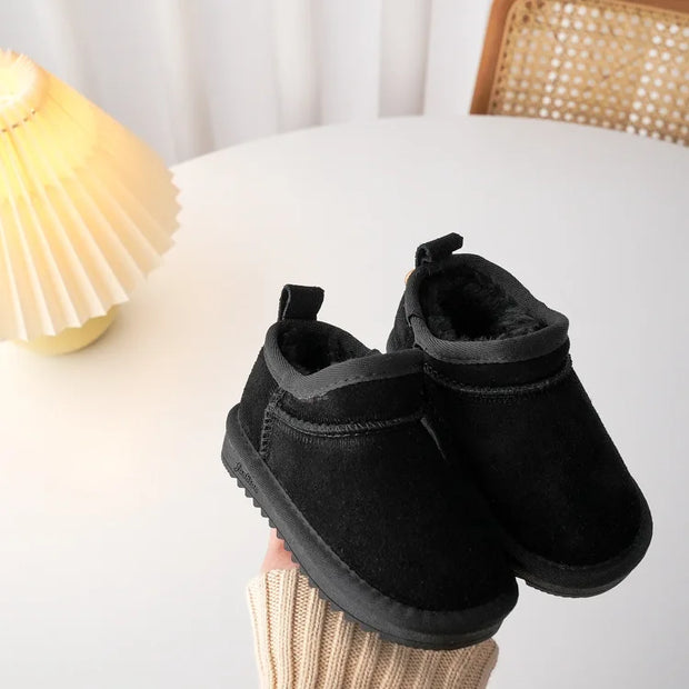 Toddler Ultra Short Suede Ugg Style Boots Baby Vibes & Co.