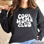 Cool Moms Club Crewneck Mama Sweatshirt Baby Vibes & Co.