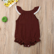 Chic Baby Girl Romper - BABY VIBES & CO.