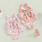 Baby Girls BowTie One-Piece Swimsuit Baby Vibes & Co.