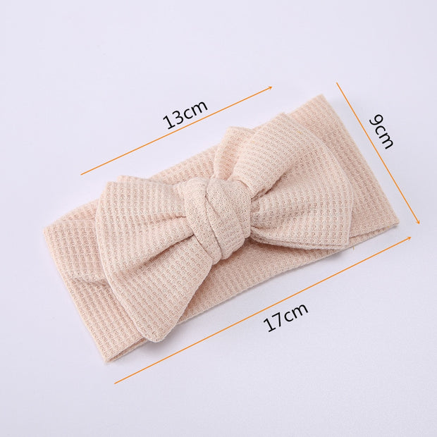 EYELER OVERSIZED TOP KNOT BOW WRAP Baby Vibes & Co.