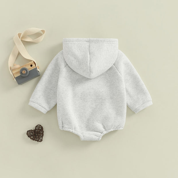 Two-Toned Hooded Joey Jumper Baby Vibes & Co.