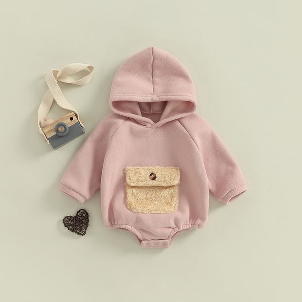 Two-Toned Hooded Joey Jumper Baby Vibes & Co.