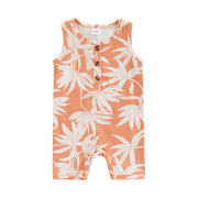 2022-03-01 Lioraitiin 0-12M Infant Baby Boy Girl Casual Romper Summer Sleeveless Printting O-Neck Snap Crotch Jumpsuit BABY VIBES & CO.
