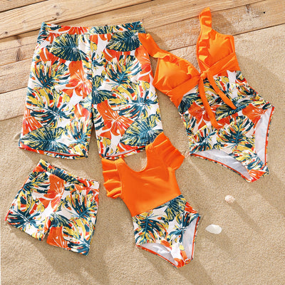 Matching 4 Piece Swimsuit Set for Families BABY VIBES & CO.