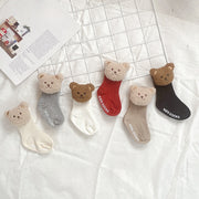 0-3T Soft Cotton Bear Socks BABY VIBES & CO.