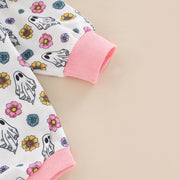 Boho & Skulls Long Sleeved Jumpsuit for Girls Baby Vibes & Co.