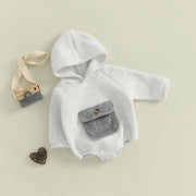 Two-Toned Hooded Joey Jumper Baby Vibes & Co.