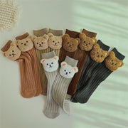 1-12T Bear Knee High Socks BABY VIBES & CO.