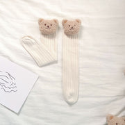 1-12T Bear Knee High Socks BABY VIBES & CO.