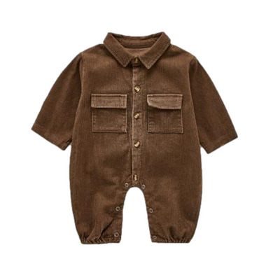 Autumn Corduroy Romper One-Piece BABY VIBES & CO.