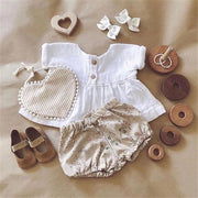 Girls Neutral Summer Set BABY VIBES & CO.