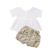 Girls Neutral Summer Set BABY VIBES & CO.
